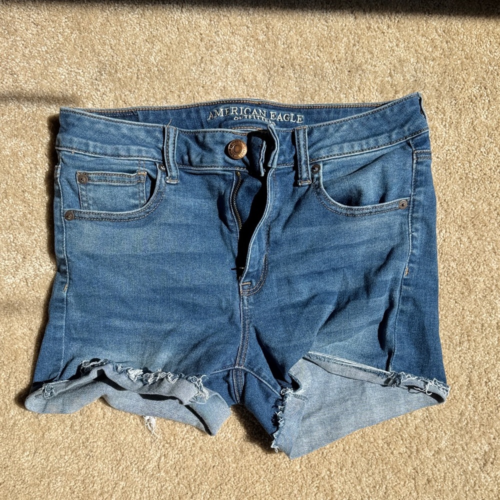 American Eagle Outfitters Classic Blue Denim Shorts